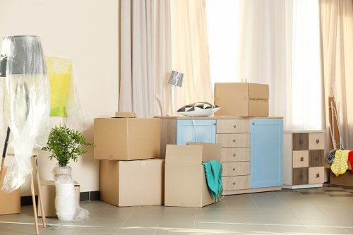 Removal team assisting with a same day move in Hackney