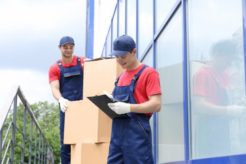 Local furniture pick-up service for a Hackney home with bulky items ready for collection